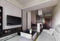 现代风情二居室装修