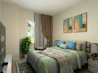 现代简约风格——中建国际城三居效果图