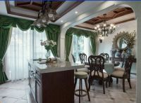 北京润枫领尚四居室美式风格设计案例