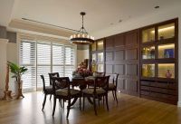 美式家居三居室装修