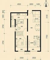 珠光逸景—简欧风格—两居室