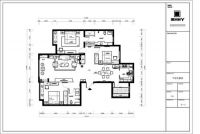 华远铭悦三居现代风格
