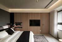 家装现代风格卧室窗帘设计图集