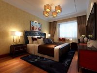 北京实创装饰国美第一城141平三居新中式设计