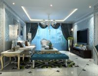 天通苑西三区-97平-奢华欧式风格