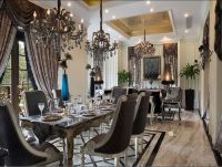 北京丽都壹号三居室新古典风格设计案例