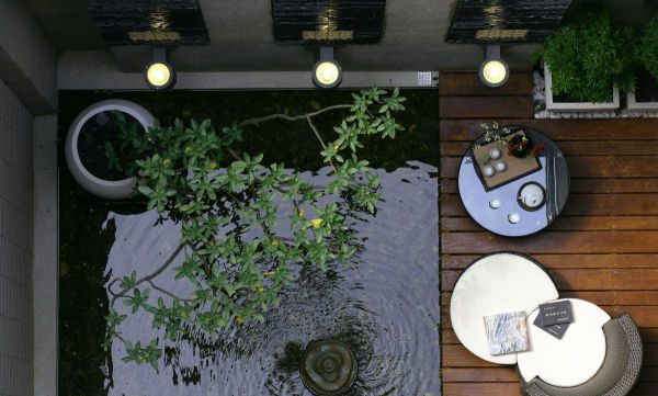 日式禅风格调花园装修图