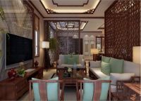 北京实创装饰-孔雀城300平古典风格