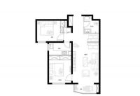 北京实创装饰-天洋城4代92平装修