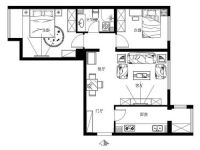 105平米华凯家园美式风格