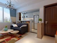 北京实创装饰金隅汇景苑88平户型装修