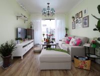 北京西山艺境三居室田园风格设计案例展示