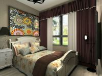 简欧风格——中弘·由山由谷90平三居