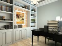 简欧风格——中弘·由山由谷90平三居