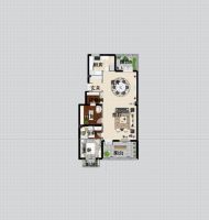 融科·千章墅---简欧风格两居