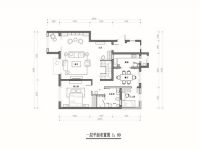 中景江山赋380平米简约美式全包