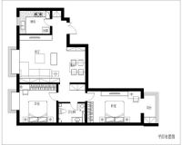 北京实创装饰-新裕嘉园装修