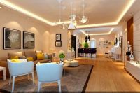 北京实创装饰-枫林小镇装修150平效果图