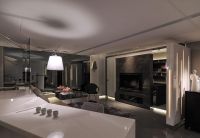 现代风格调三居设计