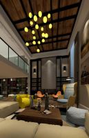 简欧风格374平米全包