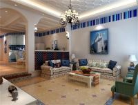 首创·国际半岛206平米别墅地中海风格