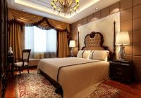 鸿坤罗纳河谷180平古典风格装修方案效果图