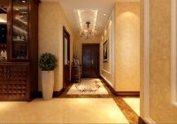 鸿坤罗纳河谷180平古典风格装修方案效果图