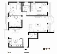 北京实创装饰装修珠江罗马145平古典欧式风
