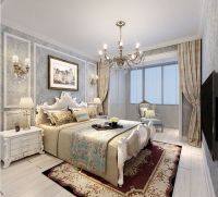 简欧风格130平三居---美林园