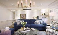 美式家装时尚三居设计图集
