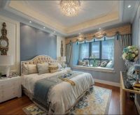 北京领秀慧谷三居室美式风格设计案例