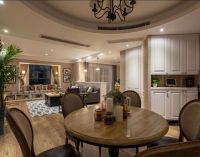 北京首城汇景湾三居室混搭风格设计案例