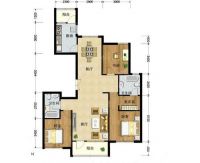 新城阳光三居现代简约风