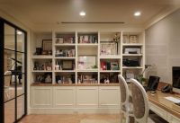 美式家装风博古架装修图集