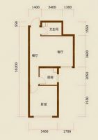 雅琳上苑58平米设计案例