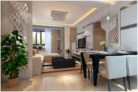 北京实创装饰-恒大御景湾88平简约风格装修方