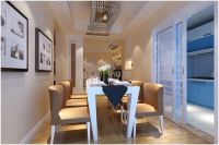 金科王府澜庭125平简约风格装修-时尚魅力风