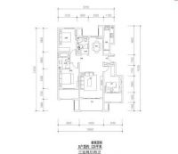 金科王府澜庭125平简约风格装修-时尚魅力风