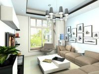 现代简约风格---合景领峰69平一居室