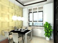 现代简约风格---合景领峰69平一居室