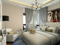 现代中式风格三居室105平