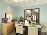 现代中式风格三居室105平