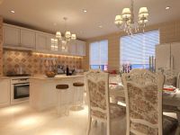 K2玉澜湾130平简欧风格整体装修效果图