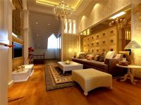 世界名苑190平简欧风格案例效果图