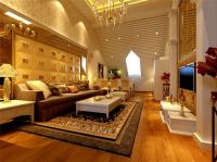 世界名苑190平简欧风格案例效果图