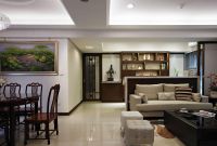 中式时尚家居背景墙装修图