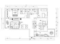 简欧风格——玉泉新城221平四居