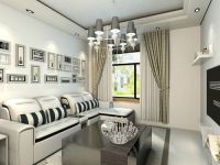 北京怡园---现代简约风格两居70平