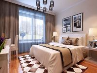 五矿万科城三居现代简约风格