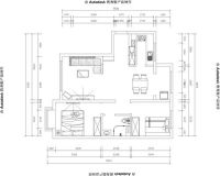 潮白河·孔雀英国宫现代简约风格二居